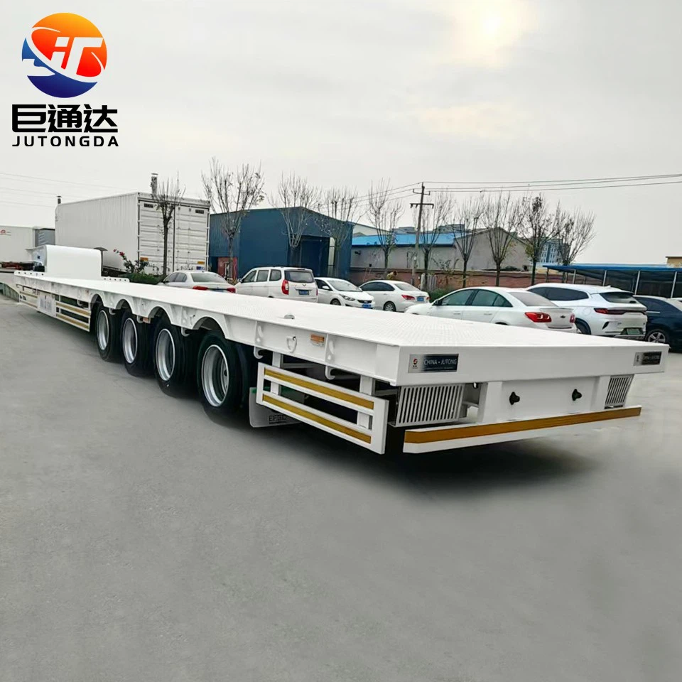 Four Axles Gooseneck Lowbed Semi Trailer suppliers